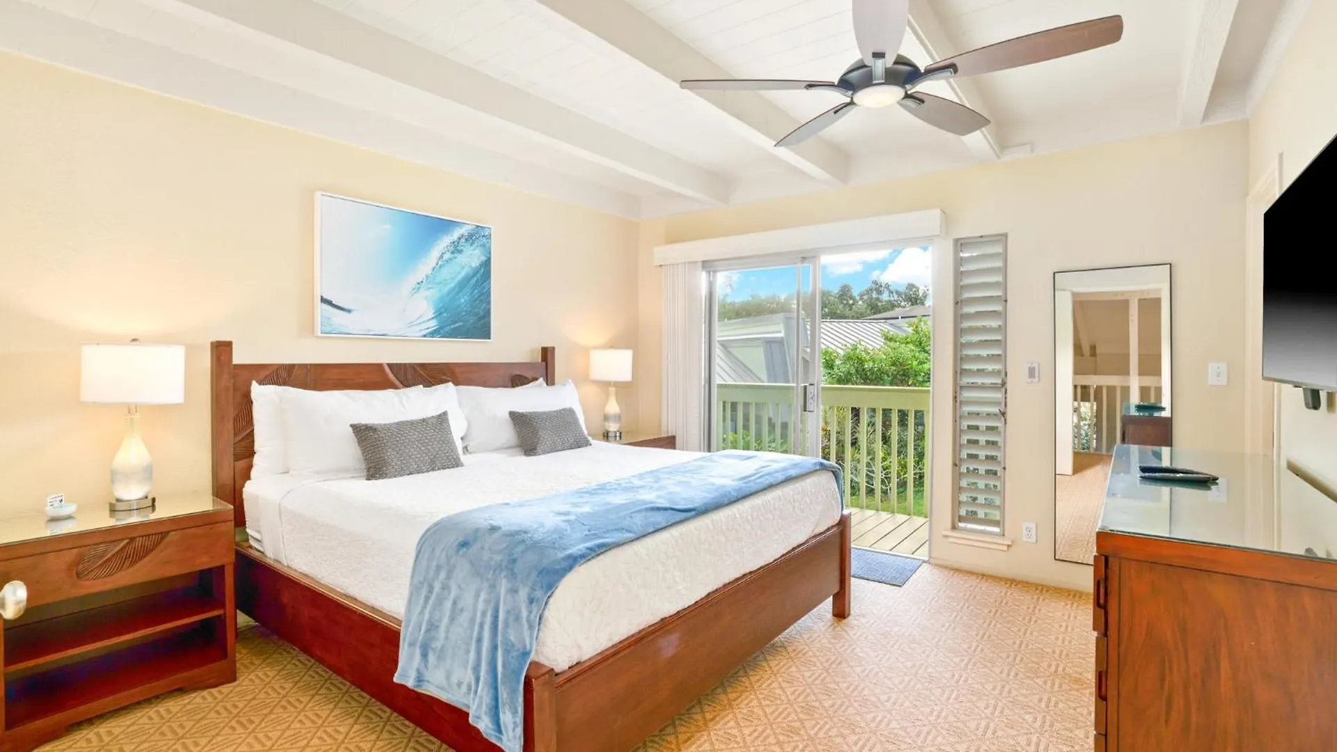 Keiki Honu Kauai Princeville 2Br2Ba King+Queen Bed 美国