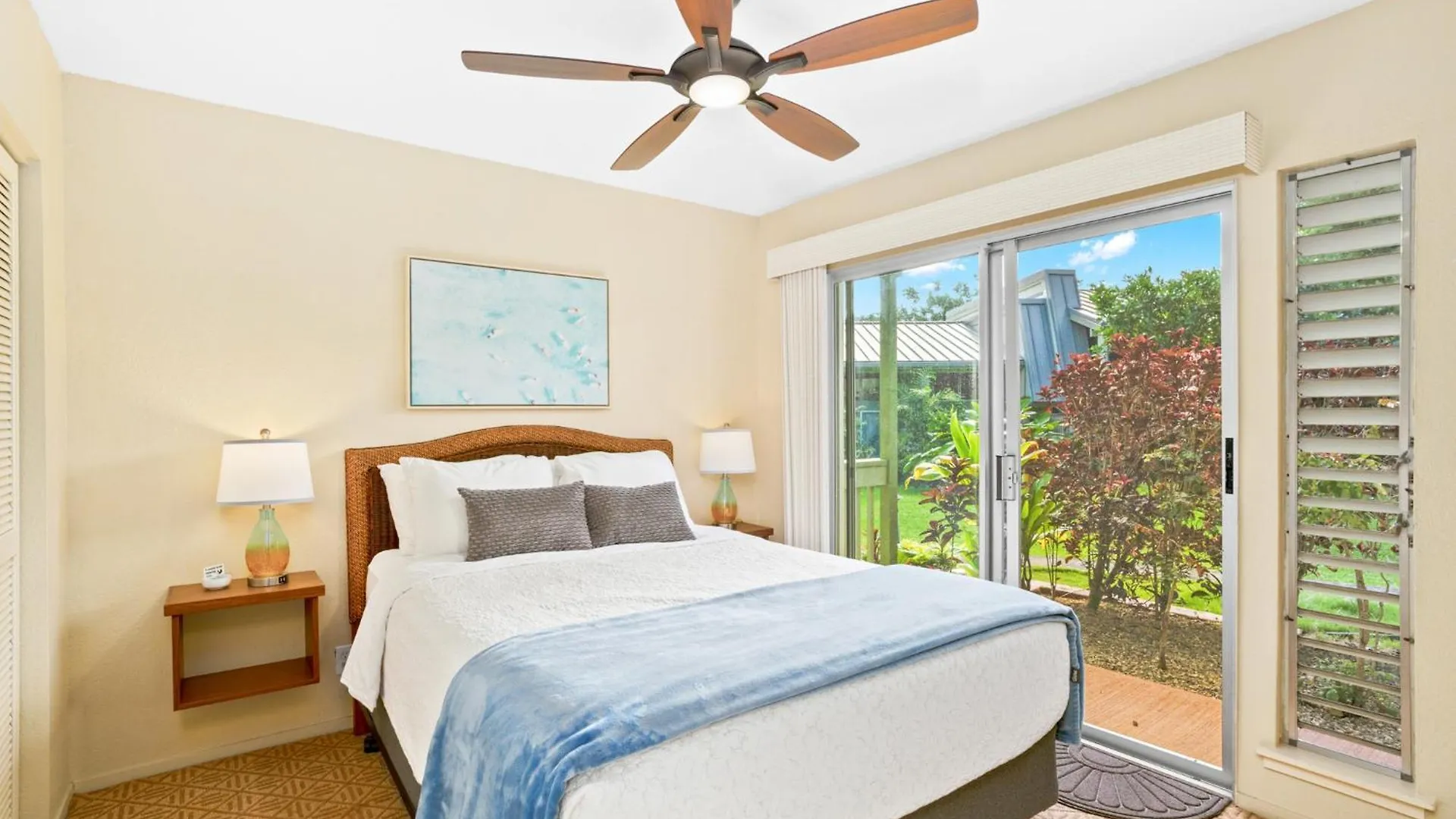 公寓 Keiki Honu Kauai Princeville 2Br2Ba King+Queen Bed